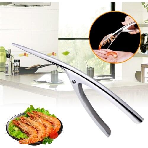 Household Restaurant Stainless Steel Shrimp Peeling Plier Kitchen Tool