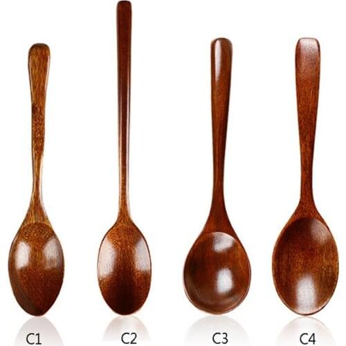 Wooden Spoon Bamboo Kitchen Cooking Utensil Tool Soup Teaspoon Catering Japanese Style Spoon For Soup Home Home Accessorise Tool