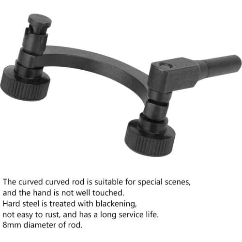 Half Round Combination Test Dial Indicator Holder Dial Indicator Support Stand Test Dial Center Holder