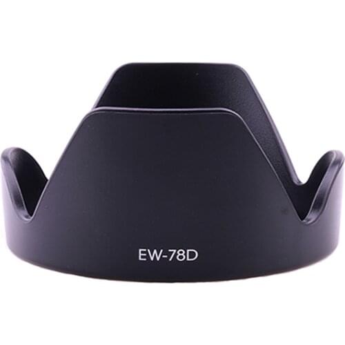 EW-78D 72mm EW78D Lens Hood Camera Lente Accessories for Canon EF 28-200mm EF-S 18-200mm F3.5-5.6 IS