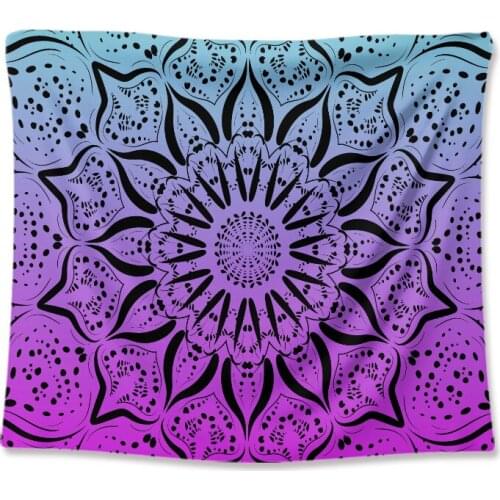 Creative 14 Abstract Art Hanging Cloth Home Decoration Textile Large Beach Towel Sun Moon Hanging Painting Holiday Gift