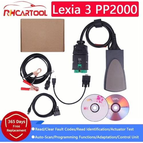 Lexia 3 pp2000 Full Chip Lexia3 V48/V25 Newest Diagbox V7.83 PP2000 Lexia-3 Firmware 921815C PSA COM for Peugeot Diagnostic Tool