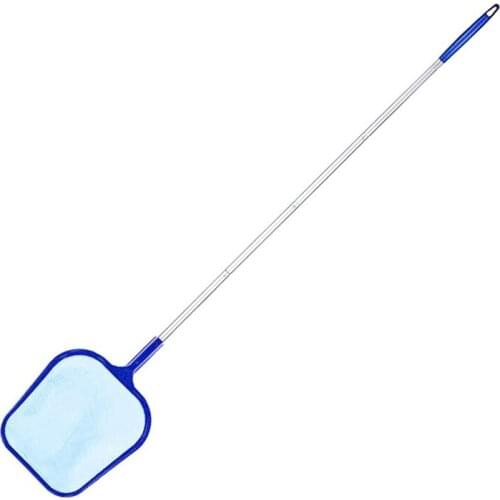 Pool Skimmer Net Swimming Pool Leaf Skimmer Net with Rod - Detachable Retractable Fine Mesh Cleaning Tools Set
