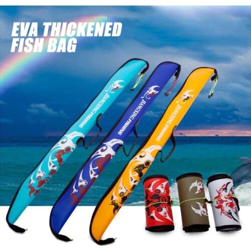 New Arrival EVA Fishing Rod Bags Water Resistant Portable Collapsible Special Internal Design Hand Bag XA88G