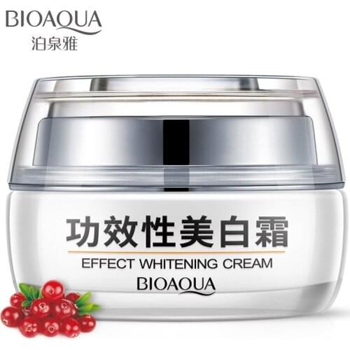 Bioaqua Effect Whitening Day Creams Moisturizing Face Cream Hydrating Anti Aging Whitening Brighten Smooth Skin Care Ointment