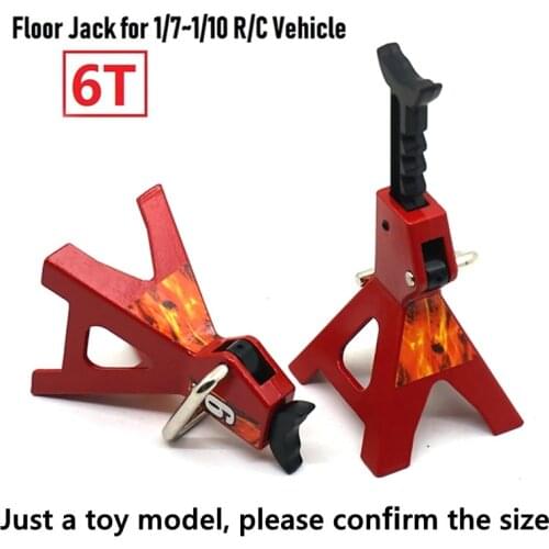 1 Pcs 6 Ton Jack Stands Lift Pair For RC Car Truck Toy Lift Tire Change Lifting Safety Jack Bracket For Garage Car