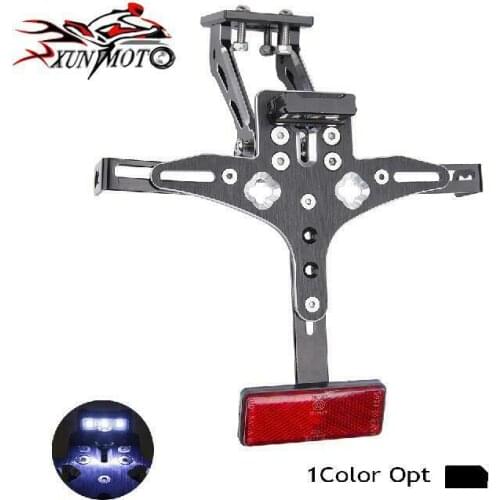 For YAMAHA YZF R6 Adjustable License Plate Mount Holder Bracket YZF-R6 600 Motorcycle Accessories 2006-2016 2012 2013 2014 2015