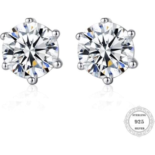 Flower Pave Stud Earrings,Thomas Style Glam Fashion Good Jewerly For Women Girls,2020Ts Gift In 925 Sterling Silver,Super Deals