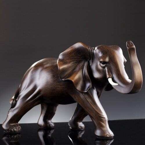 Lucky Elephant Decoration Housewarming Gifts Office Desk Living Room Wine Cabinet Home Decoration