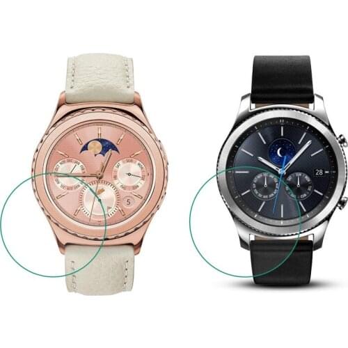 Ultra Clear Tempered Glass Protective Film For Samsung Gear S2 S3 Classic/Frontier Smart Watch Display Screen Protector Cover