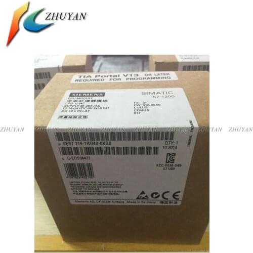1PCS!!! Non-counterfeit. 6ES7214-1BG40-0XB0 S7-1200 CPU1214C 6ES7 214-1BG40-0XB0 high quality 100% New and original