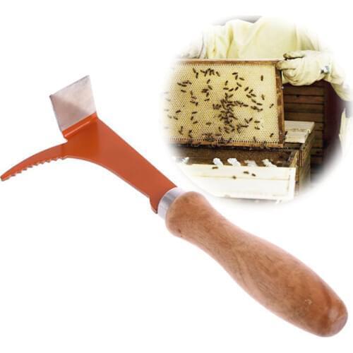 1Pc Stainless Steel Bee Scraper Beehive Scraper Knife For Apiculture Multifunctional Uncapping Beekeeping Tools