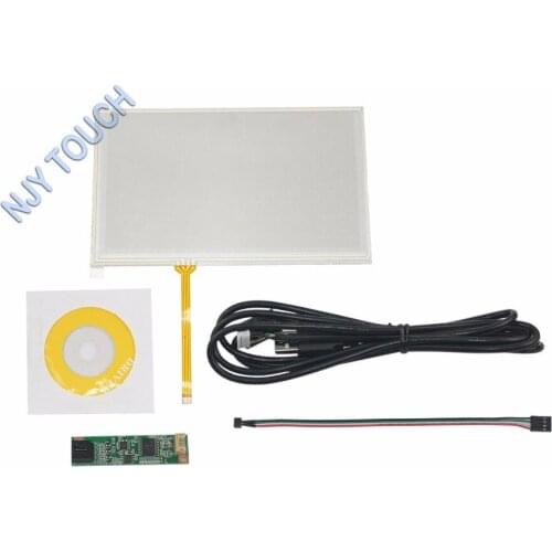7inch 4 Wire Resistive Touch Screen Panel with USB Control Kit for AT070TN90/92/94 LCD LCD Panel