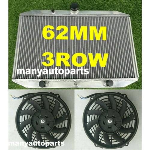 Aluminum Radiator +FAN for Jaguar XKE 5.3L E-TYPE Series 3 V12 1971-1974 1972 1973 1974