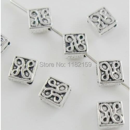 Free Shipping Wholesale 500Pcs Tibetan silver Spacer Beads Jewelry Craft DIY 5x3mm