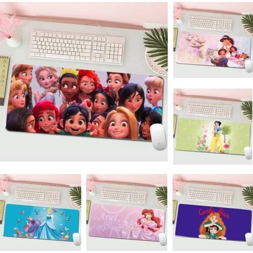 Disney princess Large Mouse pad PC Computer mat L Large Gamer Keyboard PC Desk Mat Computer Tablet Gaming Mouse Pad