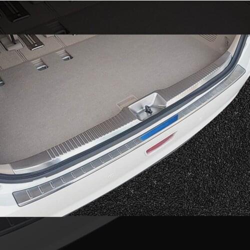 Rear Guard Tailgate decoration strip tail door decoration bright strip car Accessories For Toyota Previa Estima