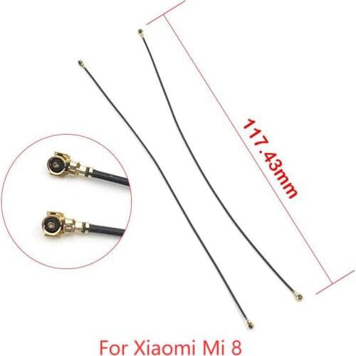 New Compatible For Xiaomi Mi 8 Mi8 Signal Antenna Coaxial Flex Cable Wire Connector Replacement Parts