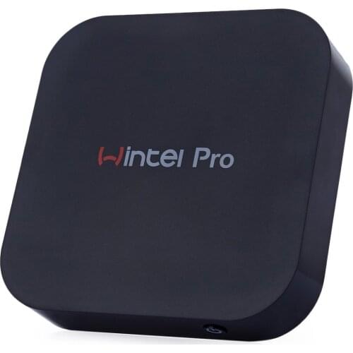 [Genuine] Wintel W8 Pro Mini PC Windows 10 OS Intel Z8300 CPU 2GB/32GB WintelPro 2.4G WiFi BT4.0 RJ45 100M Windows TV Box W8Pro