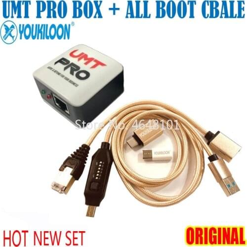Newest 100% Original UMT PRO BOX /Ultimate Multi Tool UMT +AVB 2 IN 1 BOX + (UMF)ALL Boot cable