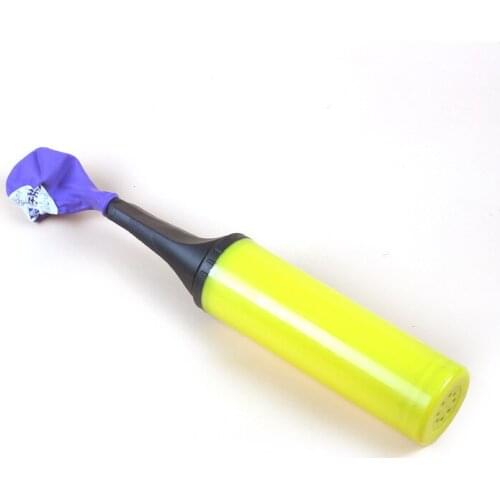 Flat nose plastic pump super energy saving Push the bidirectional mini portable balloon inflator pump