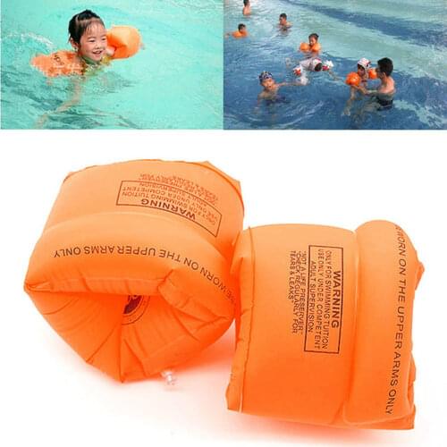 1 Pc Swimming Ring PVC Swimming Sleeve Safety Thickening Airbag Arm Ring Floating Ring Water Sleeve Adult Child Life-saving Tool