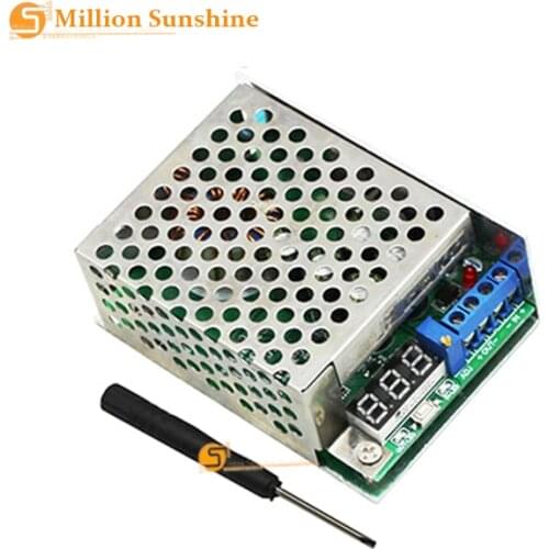 DC-DC 10A 300W High Power Step Down Power Supply Module Adjustable Buck Converter Voltage Regulator With Voltage Mete+screwdrive