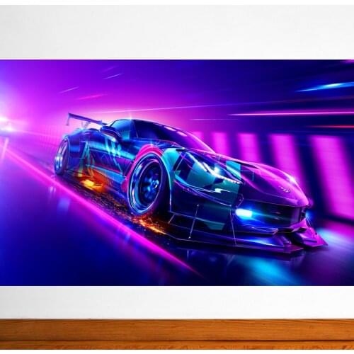 Need for Speed Game Poster Anime Printing Poster Canvas Oil Painting Live Room Wall Stickers Painting Home Decoration Painting
