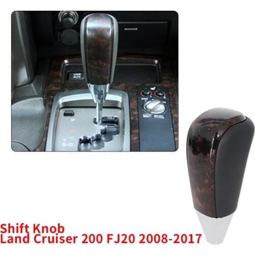Car Gear Shift Knob for Toyota Land Cruiser 200 FJ20 2008-2017 Automatic Gear Knob
