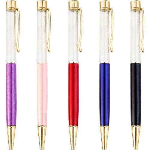 1pcs Simple Fashion Beautiful Ballpoint Pens For Kids Creative School Stationery Supplies Great Business Office Gift Signing Pen