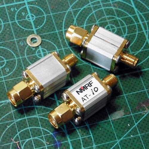 SMA coaxial fixed attenuator / RF attenuator / power 0.5W/10dB/ attenuator DC~1GHz