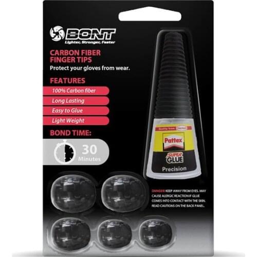 BONT Carbon Finger Tips Short Track tips Ice skate carbon tips