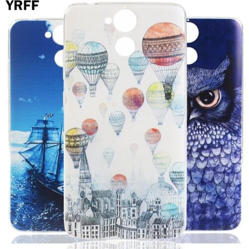 YRFF Lovely Balloon Owl Ship Patter soft TPU Silicon Cases cover For Blackview p2 lite cartoon phone case For Blackview 2000