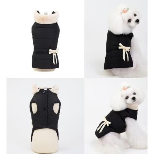 Winter Dog Jacket Small Dog Clothes Yorkshire Poodle Bichon Pomeranian Schnauzer Dog Outfit Puppy Coat Vest Warm Pet Apparel