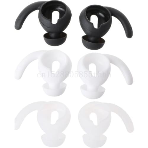 Soft Silicone Earphone Cover Earbuds Eartip Ear Wings Hook Cap Sports Earhook for App-le iPhone Airpods Earpods Headphone