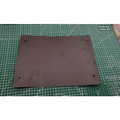 5pcs Heating Bed Sticker 370*310mm PC Film heated bed black Color Hot Plate Sticker for TEVO Tornado 3D printer parts