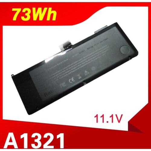 ApexWay 11.1V 73Wh Replacement For Apple A1321 battery For MacBook Pro 15" MB985CH/A MC118J/A