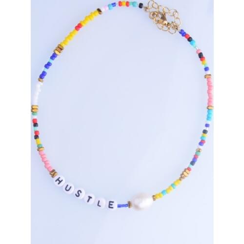 Bohemian puka shell pendant necklace choker boho jewelrycollares largos fresh water pearl beads layered women necklace