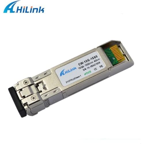 Dual LC 10G 1590nm 40km ER CWDM SFP+ With DOM Function