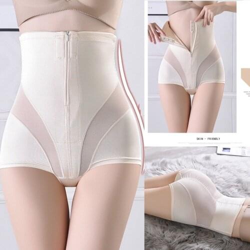 Sexy Shapewear High Waist Trainer Women Sexy Butt Lifter Tummy Control Panties Zipper Bodysuits Body Shaper Slimming Shapewear