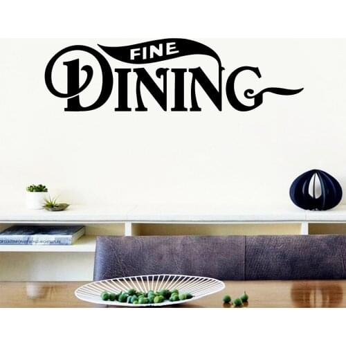 Colorful Dining Family Wall Stickers Mural Art Home Decor for Living Room Company School Office Decoration removable mural