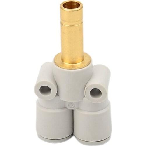 Metric Size One-touch Fittings Applicable Tubing: Metric Size, Connection Thread: M, R, Rc Plug-in “Y” KQ2U04/06/08-99A