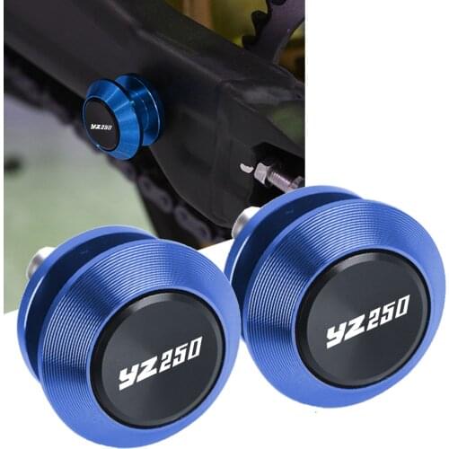 Motorcycle Aluminum Swingarm Spools Slider Stand Screws Slider Protector M6 For YAMAHA YZ 250 YZ250 F/X/FX YZ250F YZ250X YZ250FX