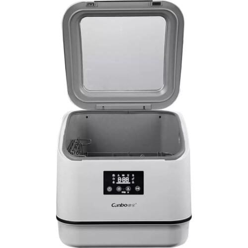 Desktop Household 4 Sets Tableware Dish Dryer Small Sink Compact Dishwasher for Home Hotel