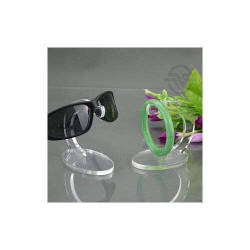 Newest 2016 Acrylic Sunglasses Display Rack Bangle Hook Eyeglasses Showing Stand Bracelet Holder Watch Hanger