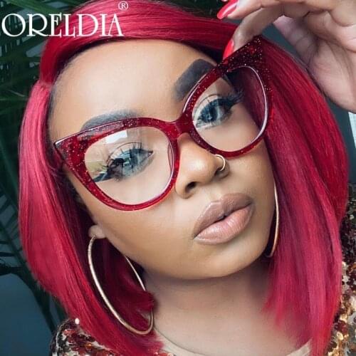 New Fashion Women Cat Eye Eyeglasses Men Myopia Optical Glasse Frame Eye Glasses Computer Transparent Clear Frame Oculos