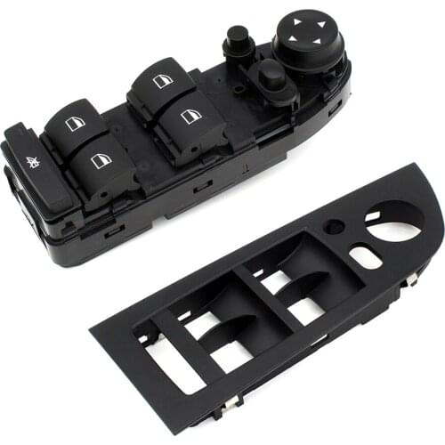 Electric Power Window Master Switch Replacement Black Kit Parts for BMW 3 Series E90 E91