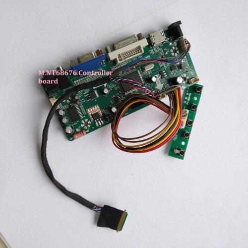 Screen HDMI LED LCD monitor Controller board for B173RW01 V4 display Audio DIY 1600X900 Panel 17.3" LVDS VGA M.NT68676 kit DVI