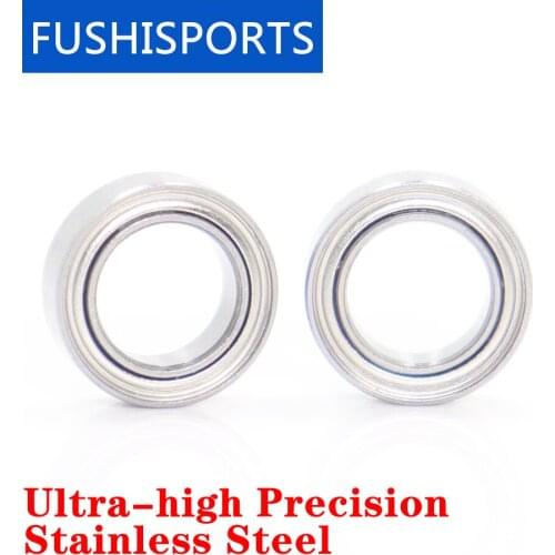 2Pcs Fishing wheel Grip Maru Hemp Bar Wire Cup Bearings SMR85ZZ ABEC-11 5X8X2.5 mm Stainless Steel Seawater Bearings SMR85 Z ZZ