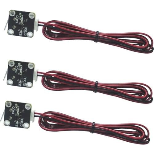 SIMAX3D 3pcs 3D Printer AccessoriesEnd stop Micro Limit Switch for I3 Delta Kossel Makerbot Printer RAMPS 1.4 DIY 3d printer kit